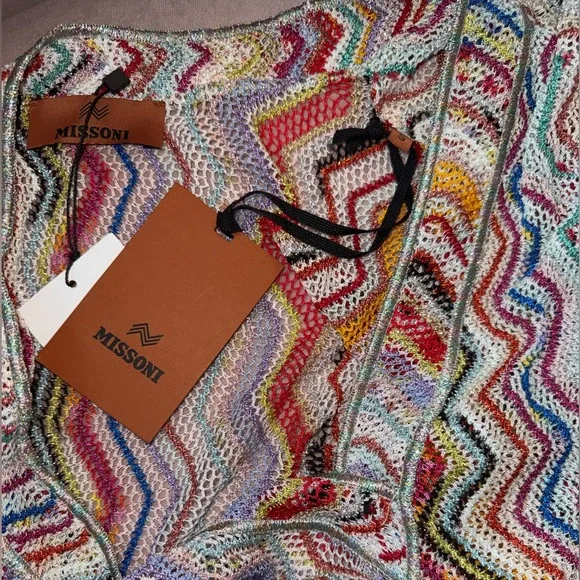 Missoni Colorful Zigzag Swim Cover-Up - Picture 5 of 8